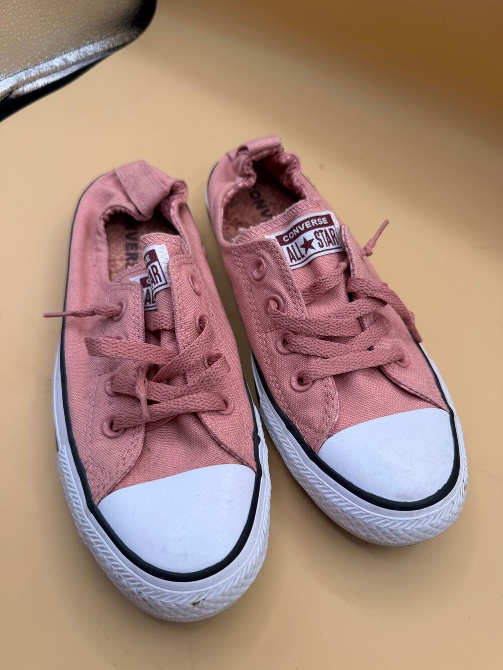 Converse Chuck Taylor All Star Shoreline Slip On Women's Size 9 Pink Sneakers